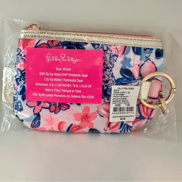 Lilly Pulitzer Party Like A Lobstar Wristlet - Picture 2 of 3